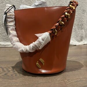 Rebecca Minkoff Infinity Leather Bucket Bag